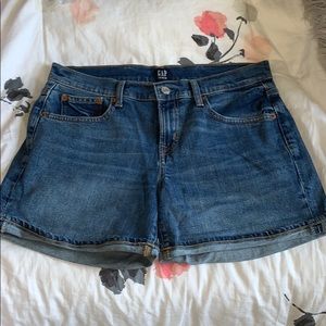GAP boyfriend fit jean shorts
